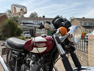 Lot c.1975 Triumph T160V