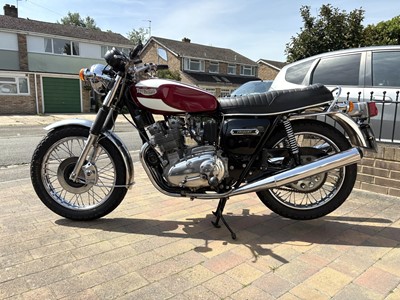 Lot c.1975 Triumph T160V