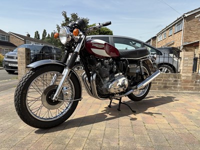 Lot c.1975 Triumph T160V
