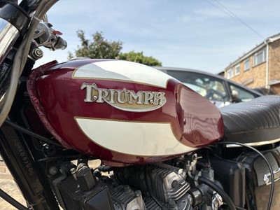 Lot c.1975 Triumph T160V