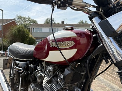 Lot c.1975 Triumph T160V