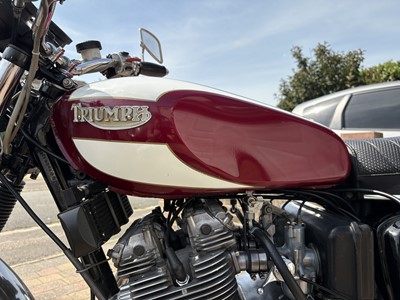 Lot c.1975 Triumph T160V
