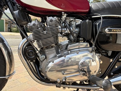 Lot c.1975 Triumph T160V