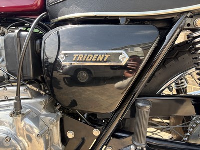 Lot c.1975 Triumph T160V