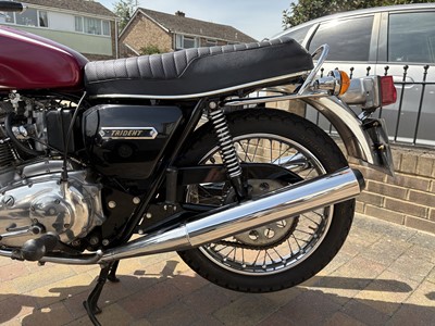 Lot c.1975 Triumph T160V