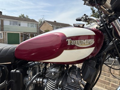 Lot c.1975 Triumph T160V