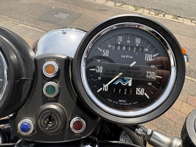 Lot c.1975 Triumph T160V