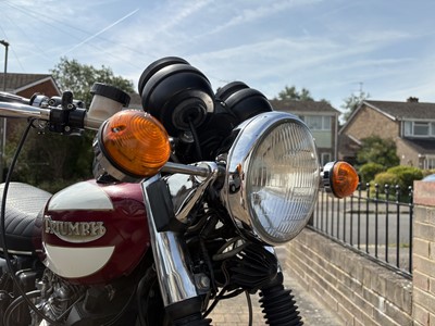 Lot c.1975 Triumph T160V