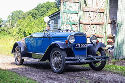 Lot 1929 Essex Challenger Super Six Boattail Speedabout by Biddle & Smart