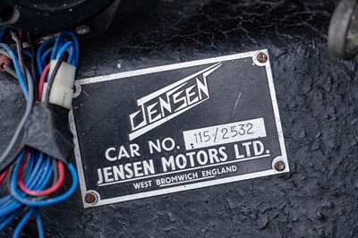 Lot 1967 Jensen Interceptor I