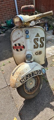 Lot 1966 Vespa SS180 Super Sport