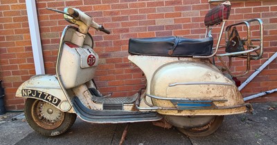 Lot 1966 Vespa SS180 Super Sport
