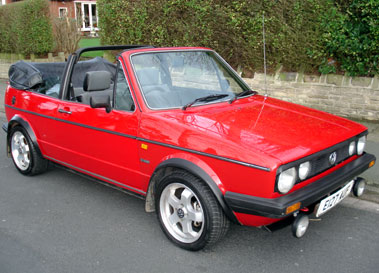 Lot 36 - 1987 Volkswagen Golf Clipper Convertible