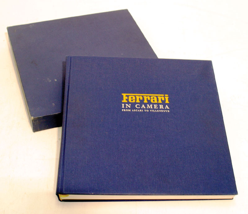 Lot 116 - 'Ferrari in Camera' by Geoffrey Goddard with Doug Nye
