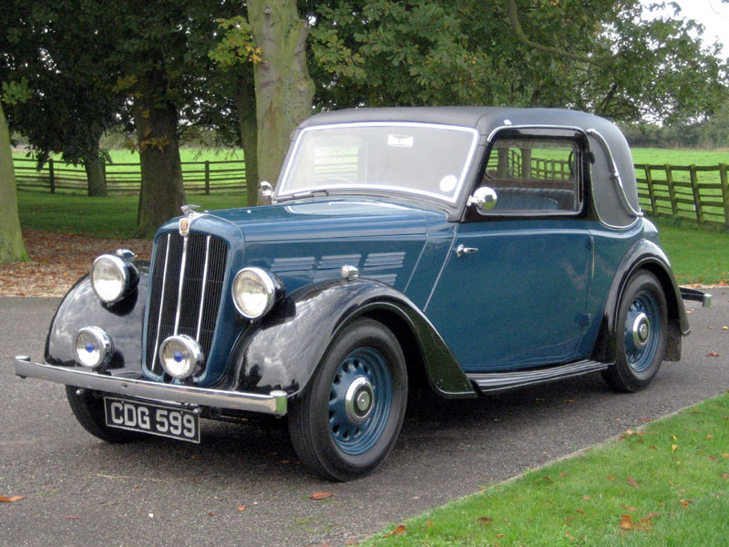 MORRIS 　SPECIAL Lot 39 - 1938 Morris 10/4 Series III Special Coupe