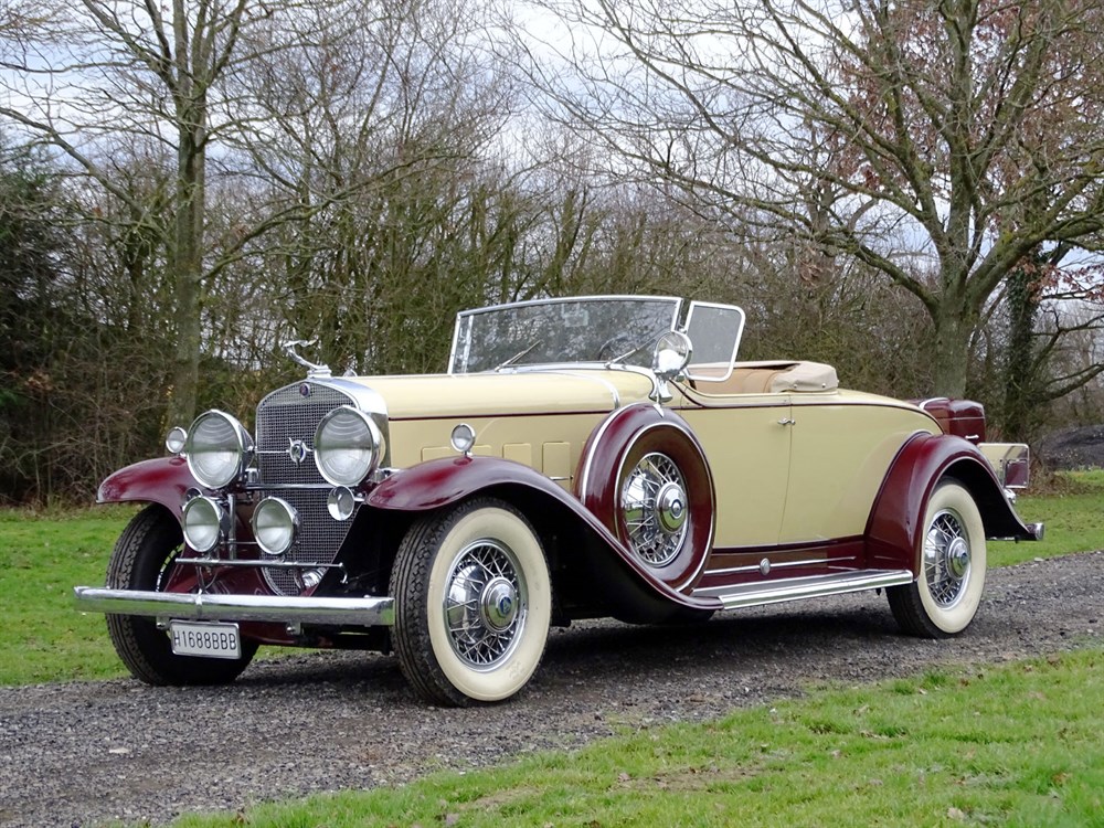 Lot 71 - 1931 Cadillac 370-A V12 Roadster