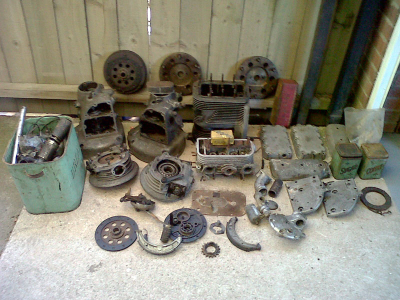 Lot 10 - Sunbeam S8 Spares