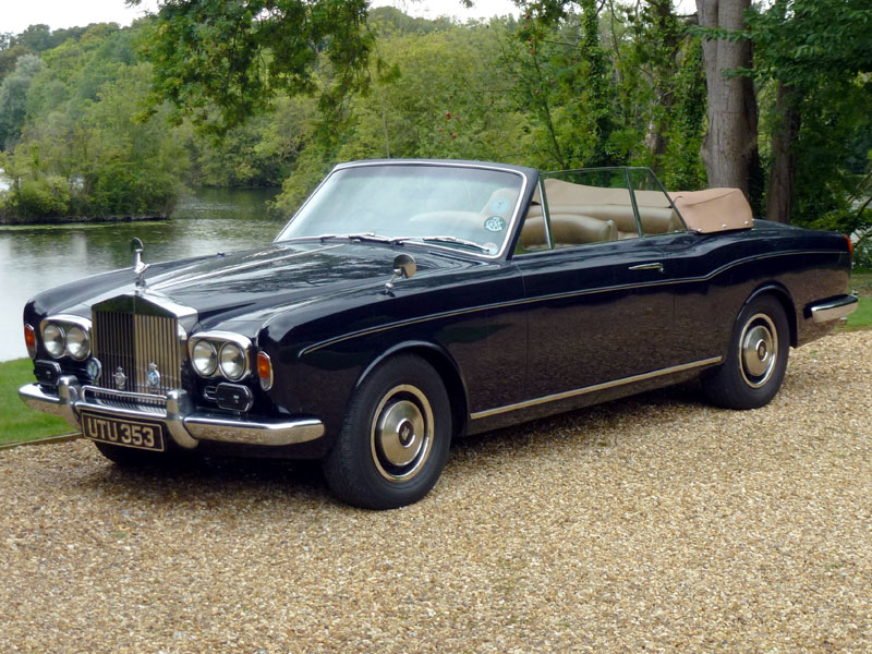 Lot 72 - 1972 Rolls-Royce Corniche Convertible