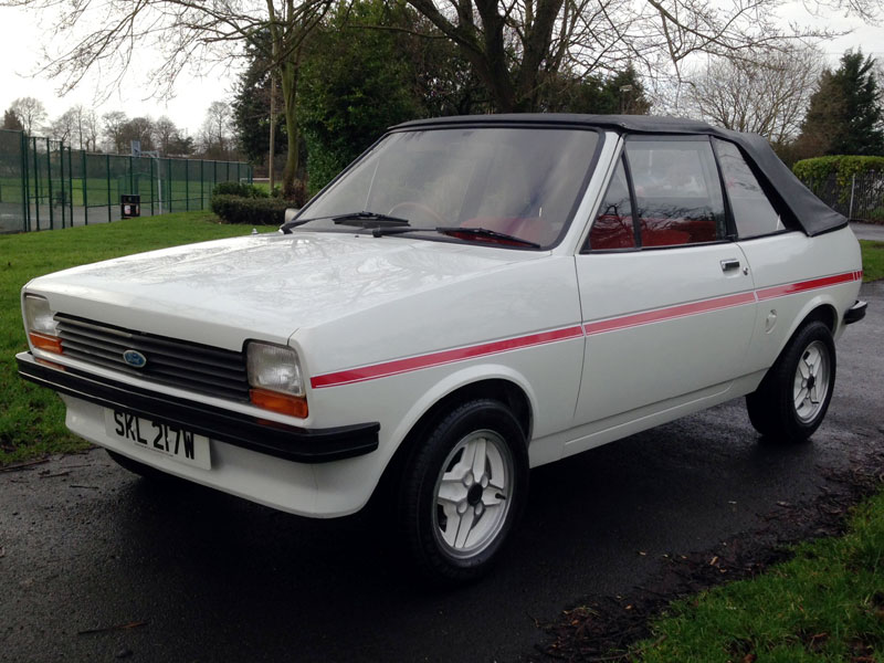 Lot 24 - 1980 Ford Fiesta 'Fly' Crayford Convertible