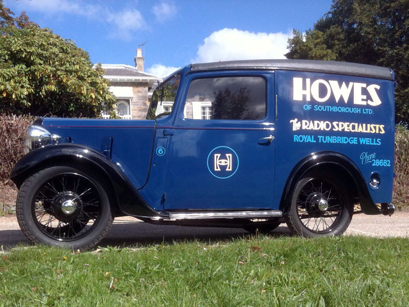 Lot 53 - 1937 Austin Seven Ruby Van
