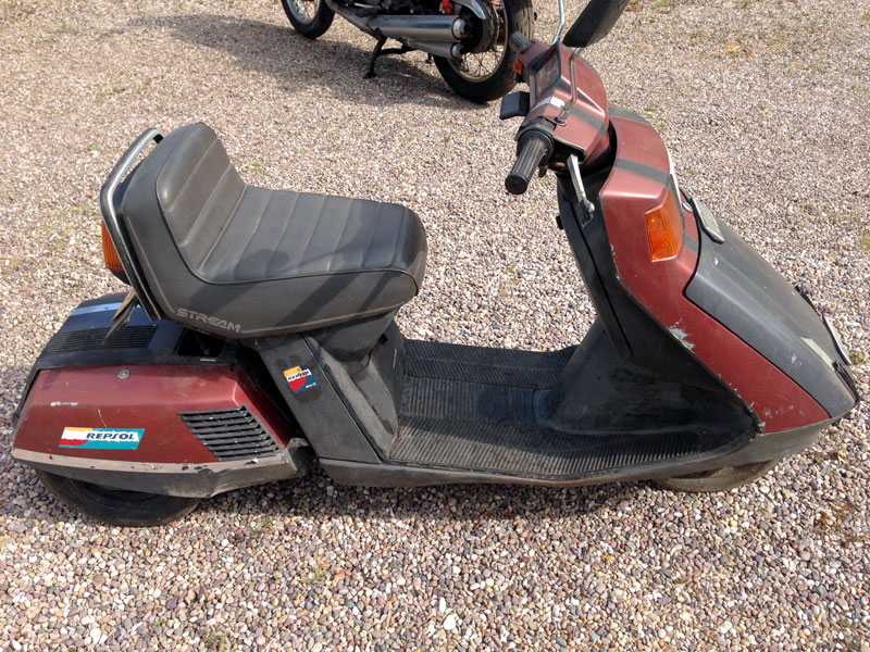 レストア用　ホンダ50ｃｃ　ストリーム（STREAM）NV50－MG　 ストリーム/ホンダのクチコミ・レビュー・評価・評判・足つき情報