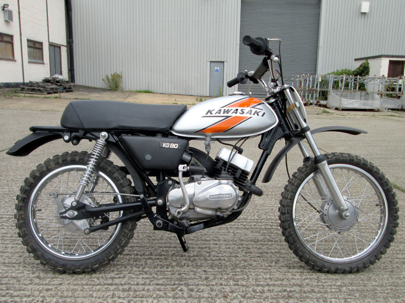 Lot 24 - 1976 Kawasaki KD80-A2