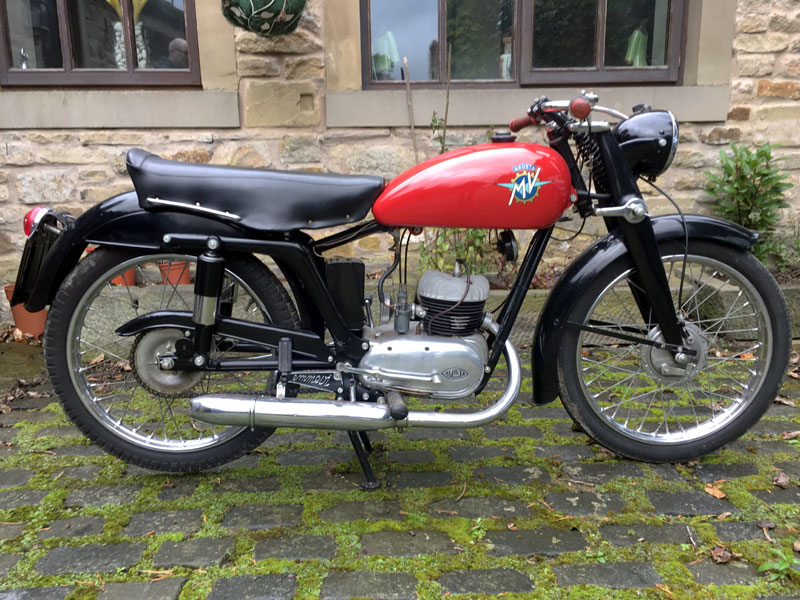 Lot 49 - 1953 MV Agusta 125 TEL
