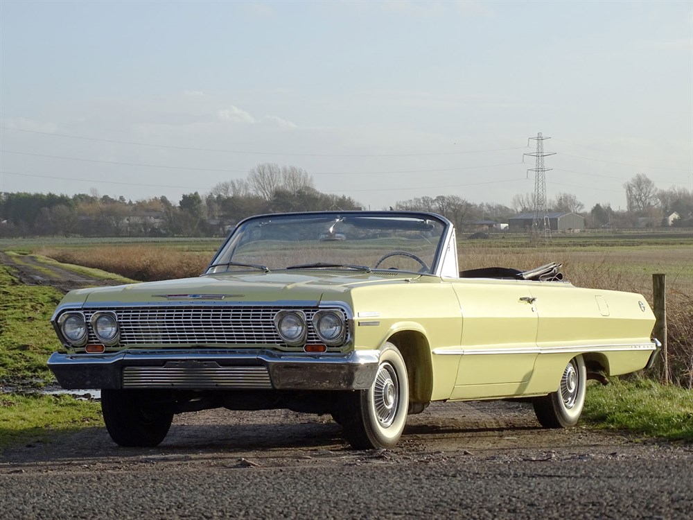 Lot 56 - 1963 Chevrolet Impala Convertible