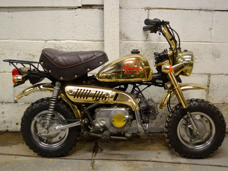 Lot 12 - 1984 Honda Z50 Gold Edition
