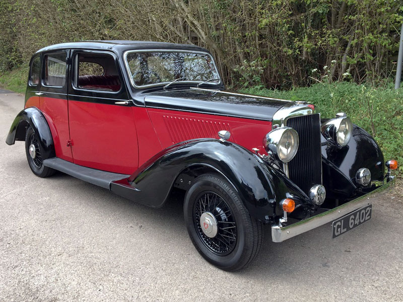 Lot 41 - 1938 Alvis Silver Crest 20hp Six Light Saloon
