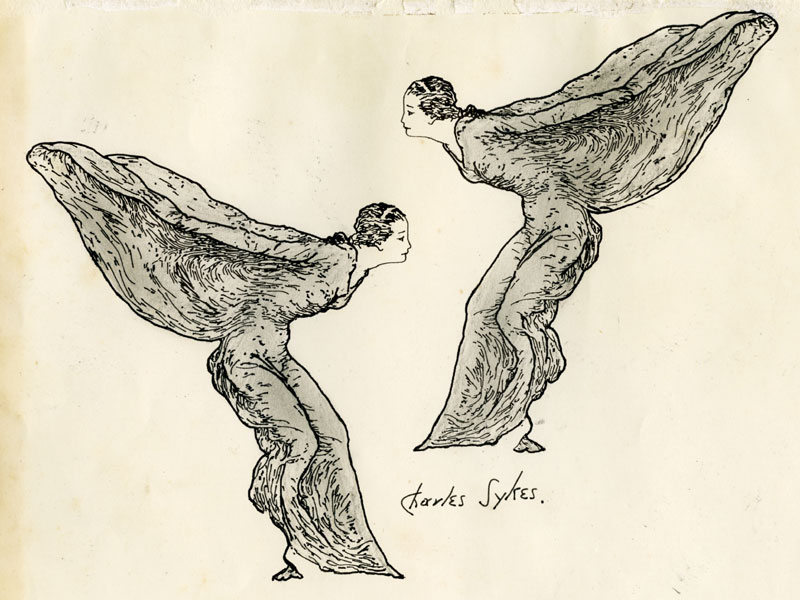 Lot 96 - Charles Sykes 'Spirit of Ecstasy' Original