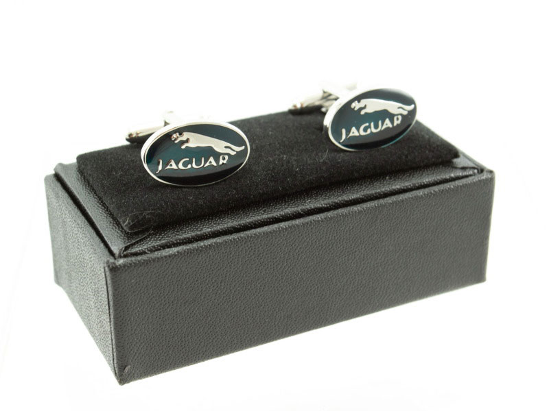 Lot 23 - A Pair of Deluxe Jaguar Cufflinks