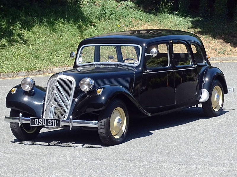 Miniature Atlas Editions 1/43 - Citroën Traction 11B Chrome Et Blanc - 1954