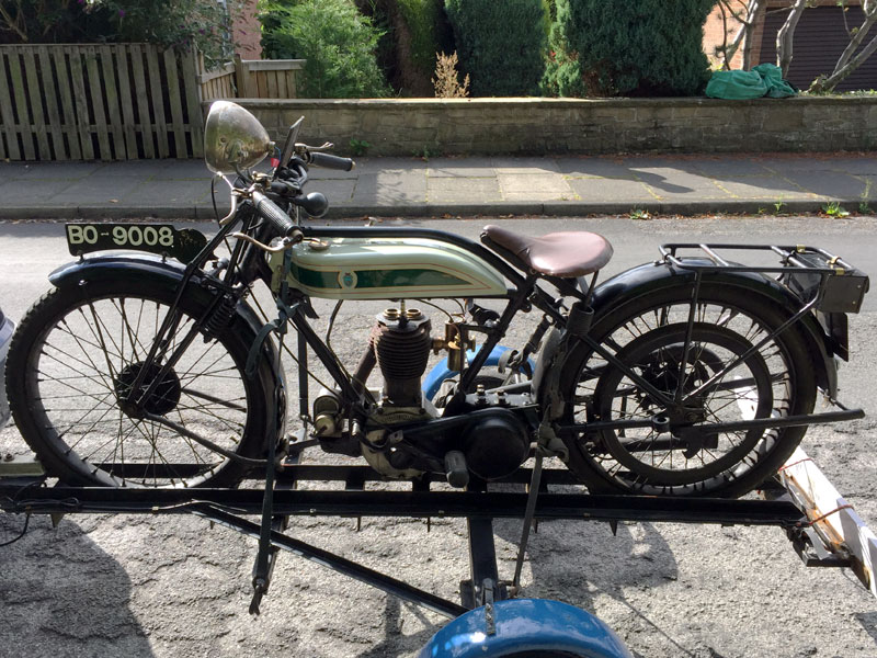 Lot 168 - 1925 Triumph Model P
