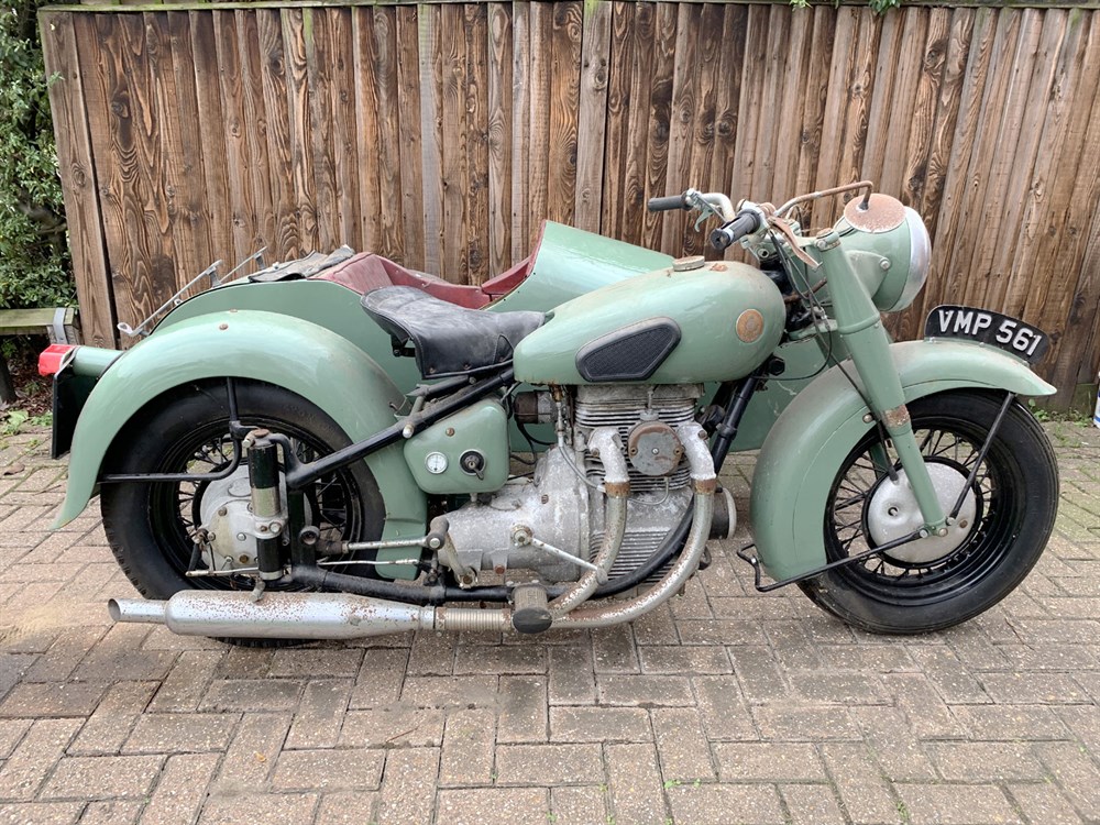 Lot 11 - 1950 Sunbeam S7 Combination