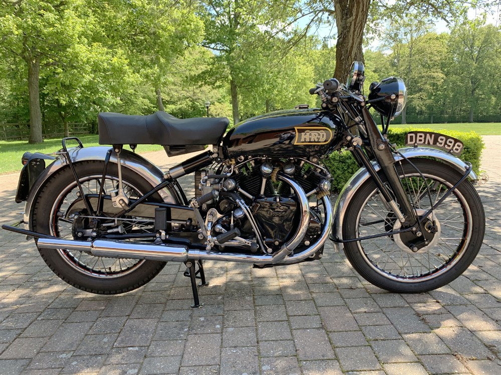Lot 158 - 1949 Vincent Black Shadow Series C