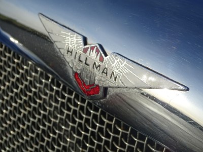 Lot 1 - 1933 Hillman Aero Minx