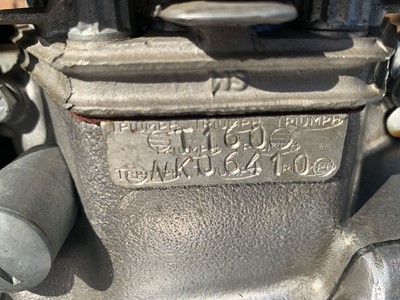 Lot 172 - c.1976 Triumph T160 Trident